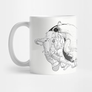 Sometimes you eat the bear, and sometimes,... Mug